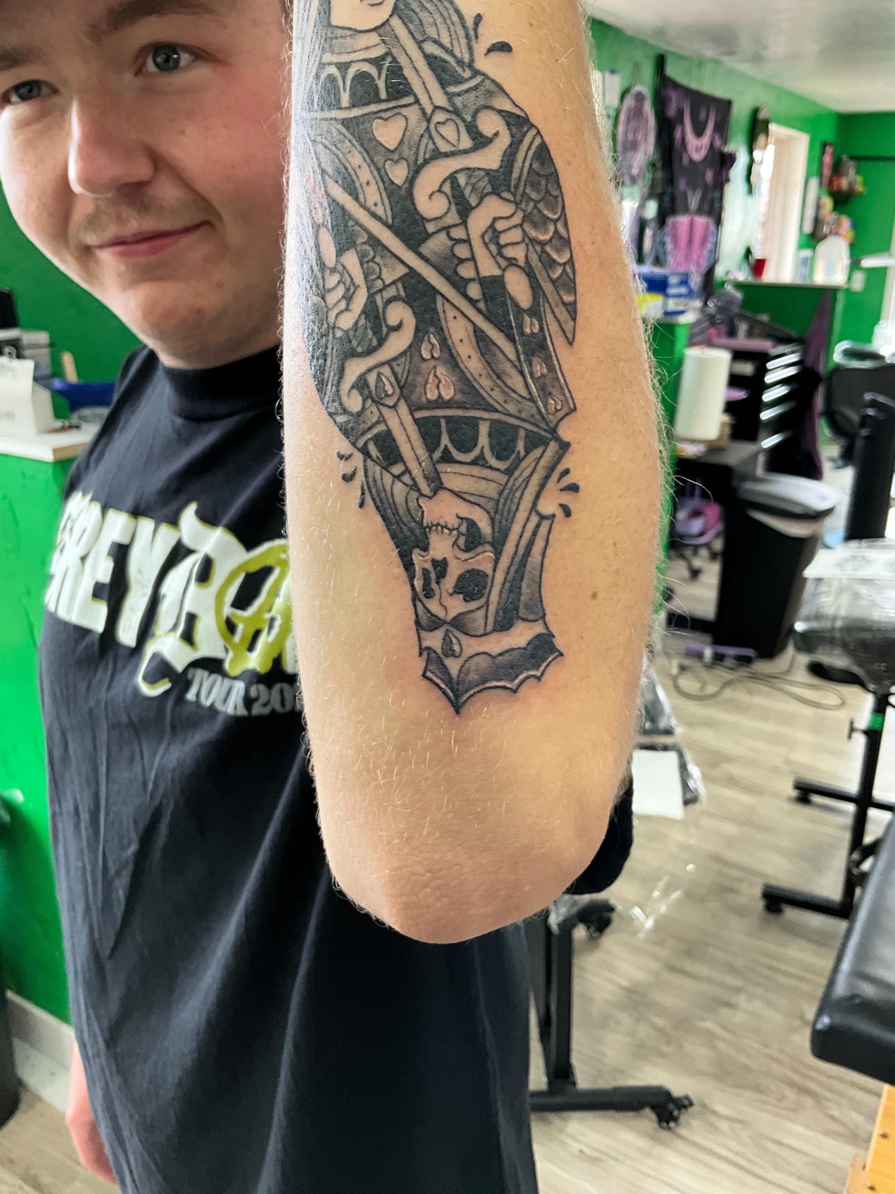 Tattoo by @jimtattoos801 — black_and_grey