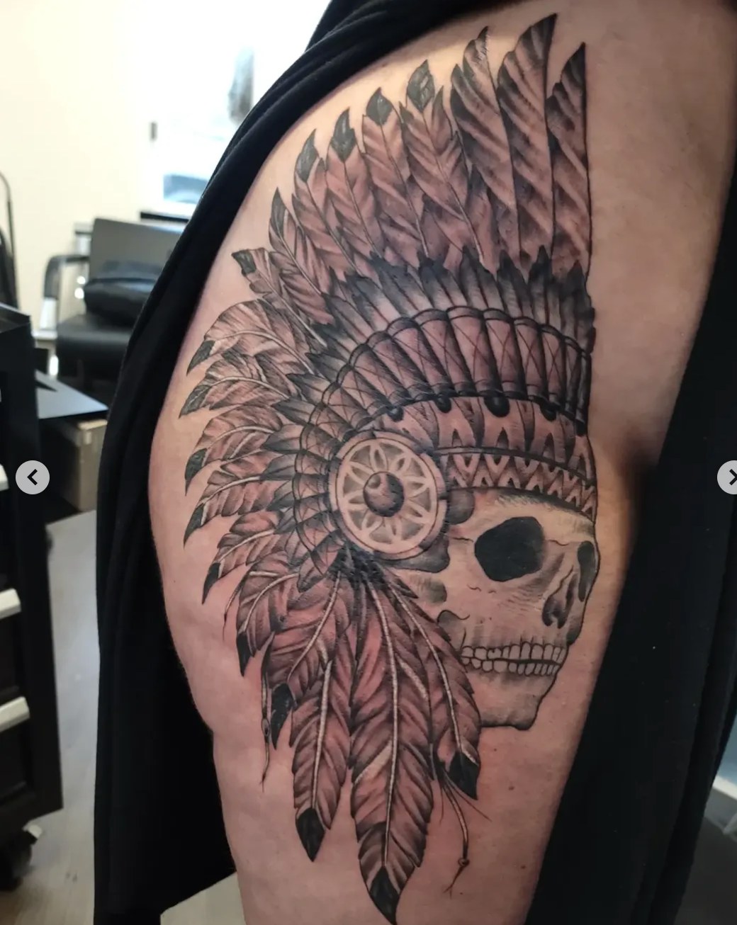 Tattoo by @jongriffintat2 — black_and_grey, realism