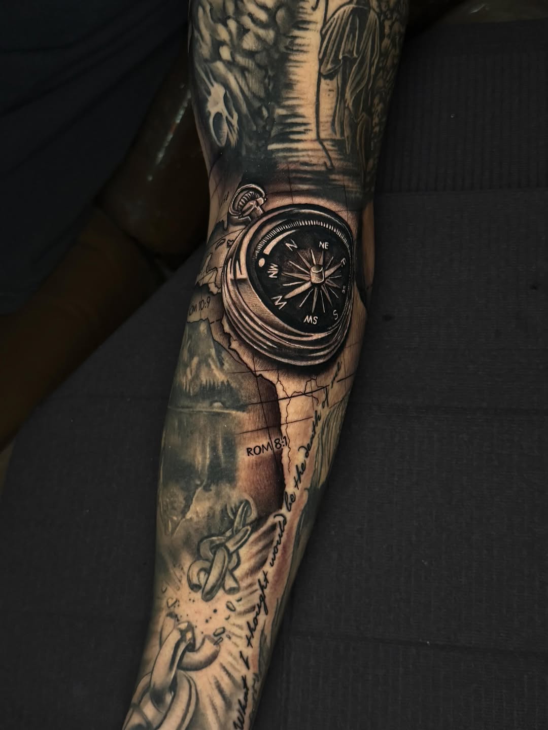 Tattoo by @ericzuluart — realism, black_and_grey