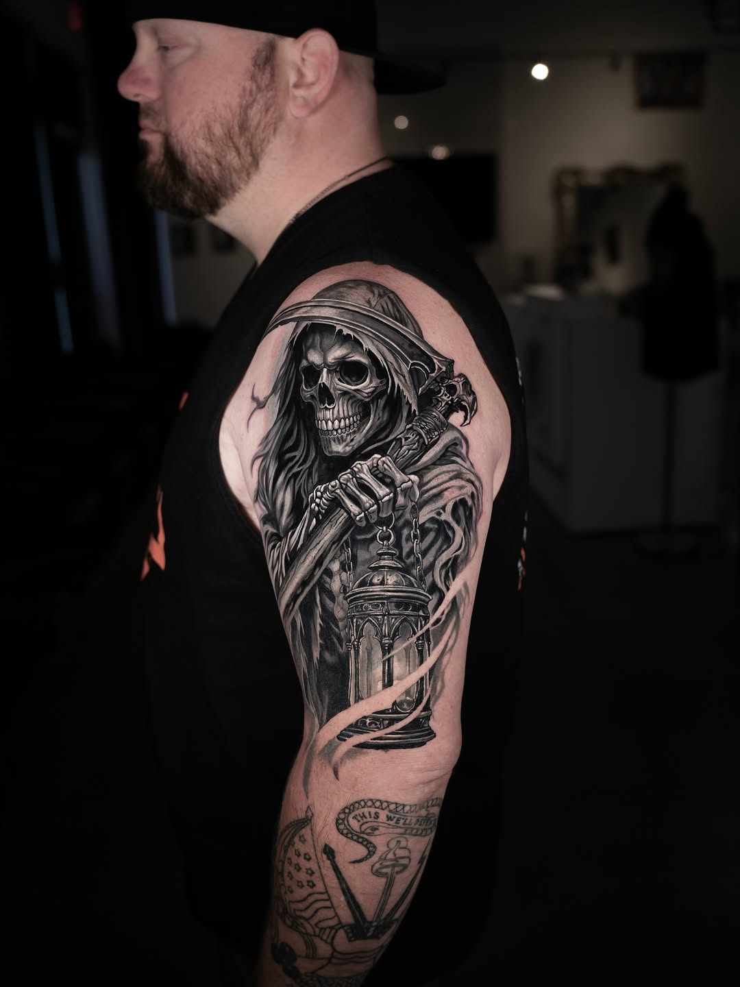 Tattoo by @andylqb โ realism, black_and_grey