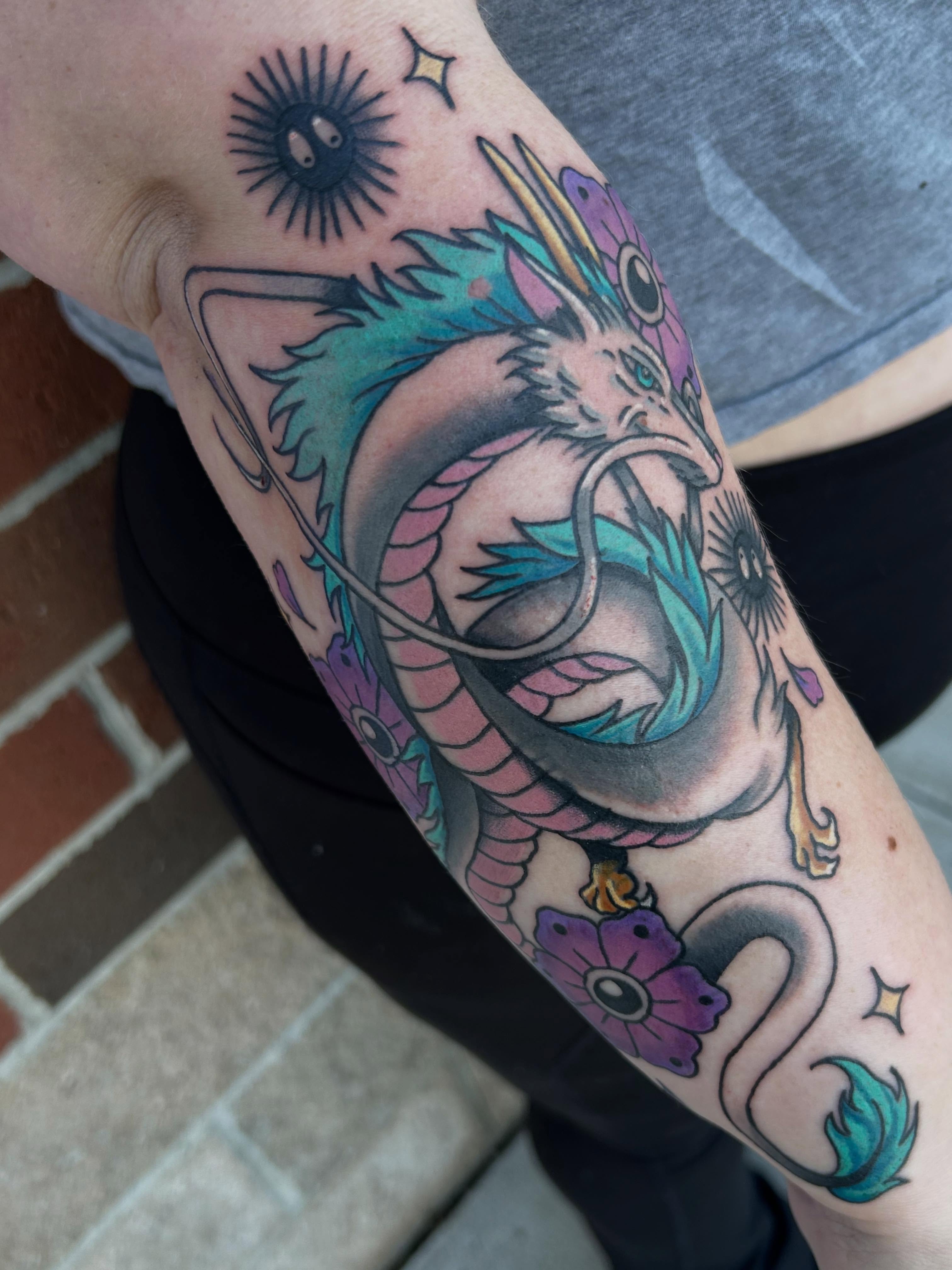Tattoo by @chammertattoos — american_traditional, new_school