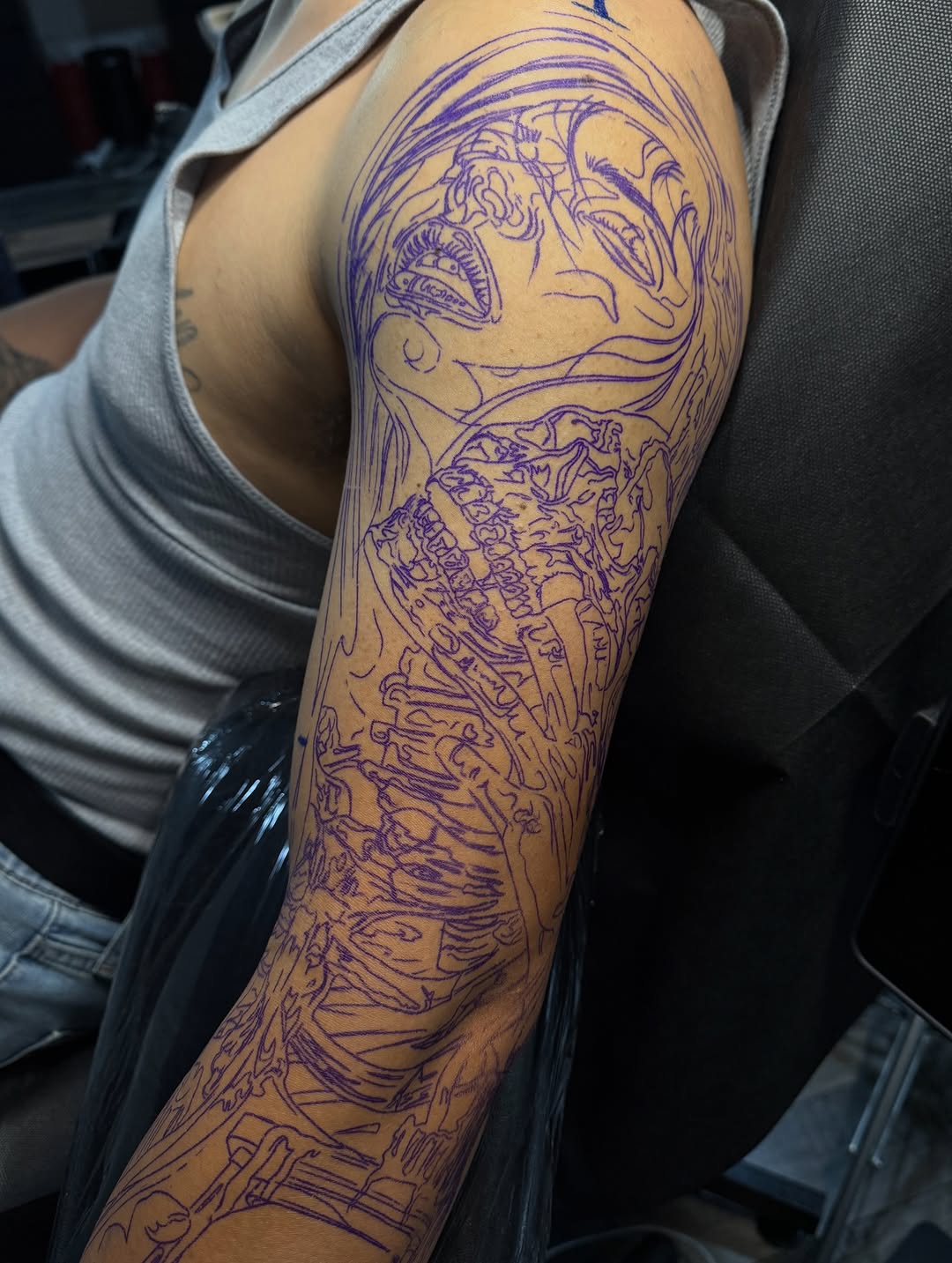 Tattoo by @flamure_tattoo β dark_realism