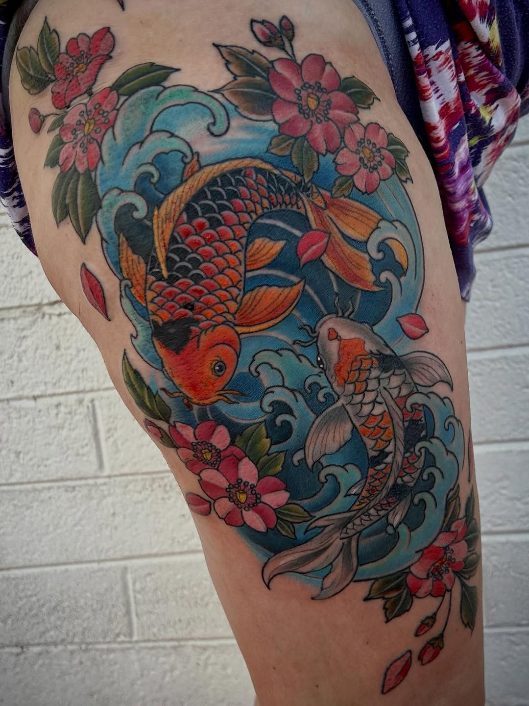 Tattoo by @peightonflash_tattoos — japanese_irezumi, neo_traditional