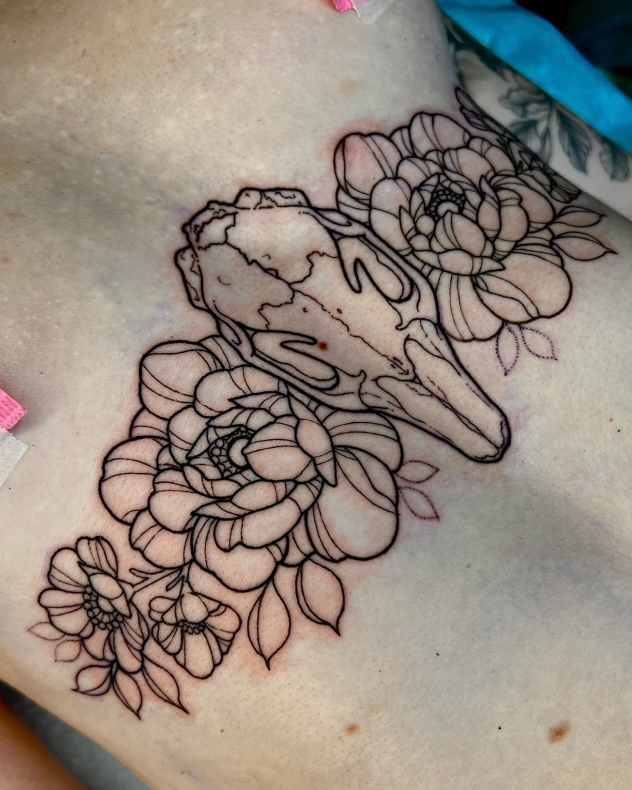 Tattoo by @olympe_ktattoos — black_and_grey