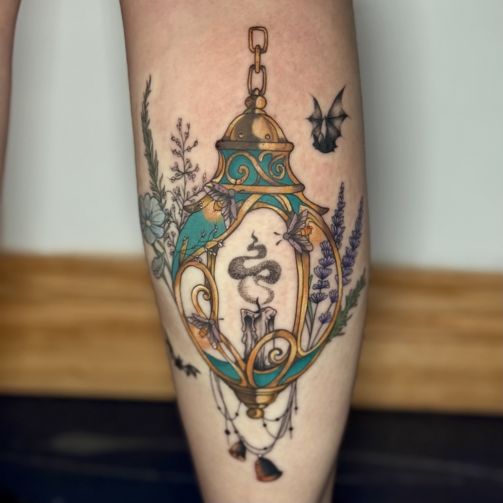 Tattoo by @bhsoceana — illustrative, ornamental