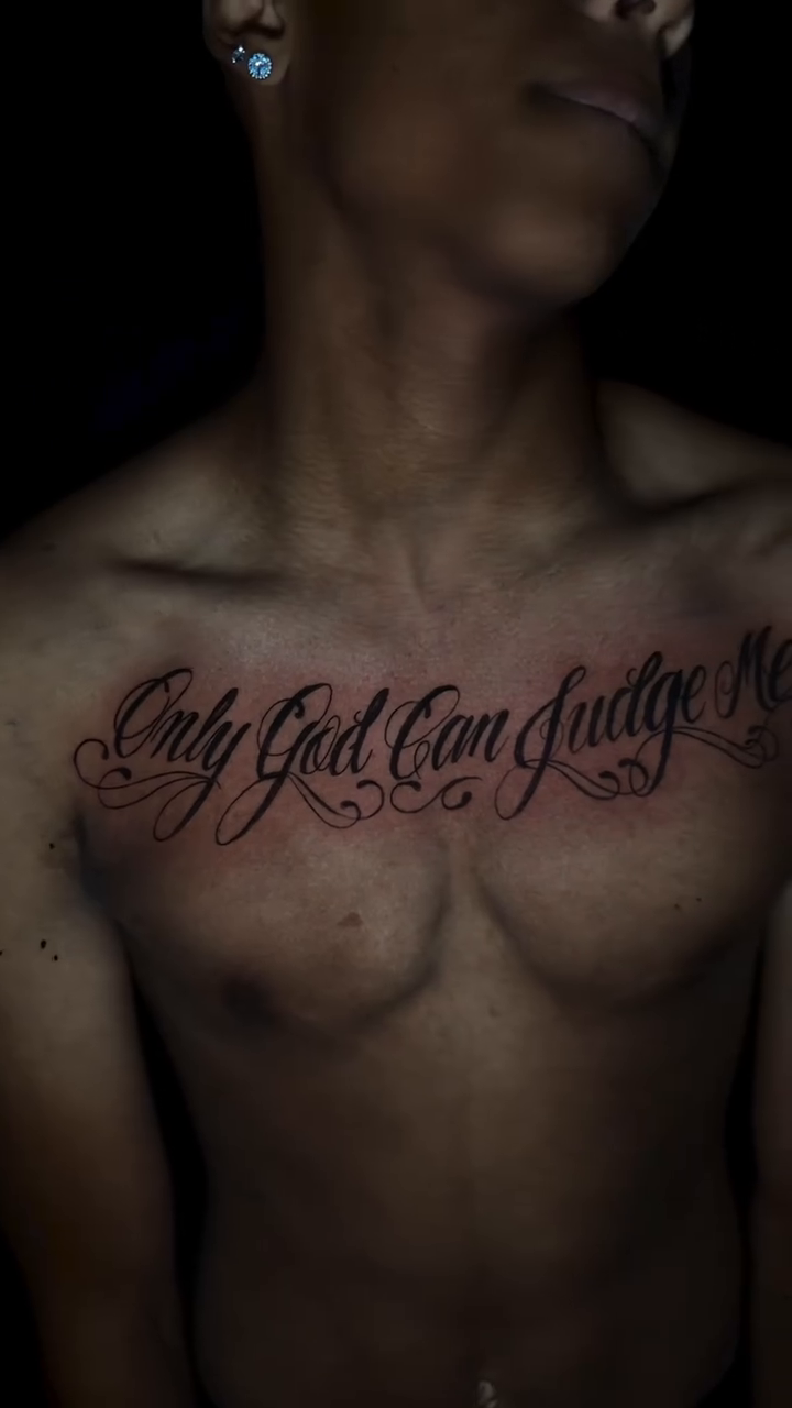 Tattoo by @antgot1nk — lettering_script