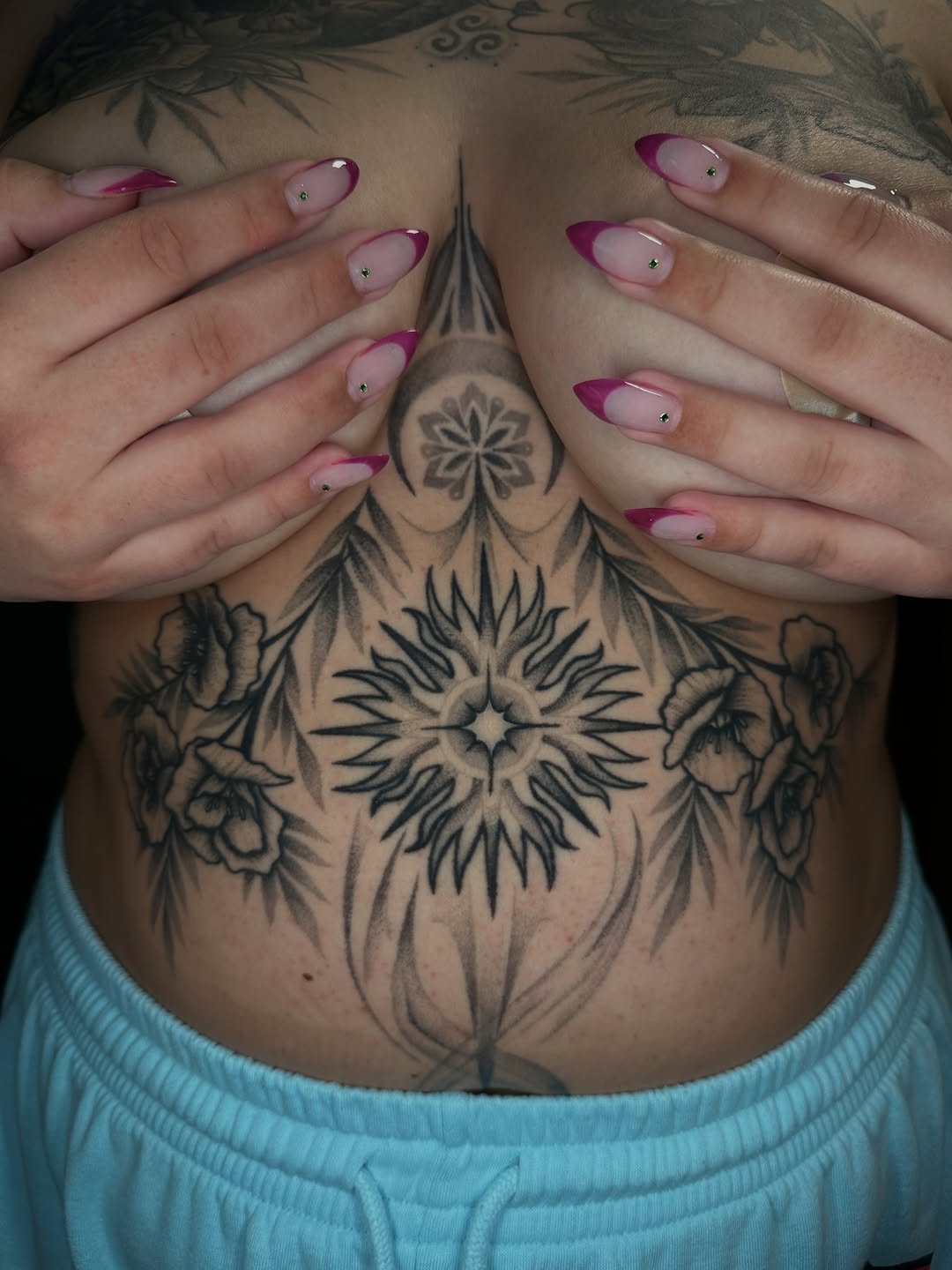 Tattoo by @samdoestattoos โ black_and_grey, ornamental