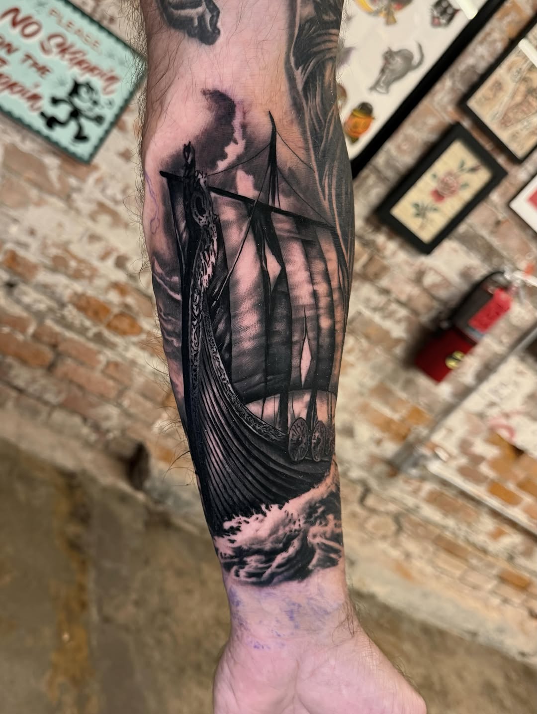 Tattoo by @mattoo33 — black_and_grey, realism