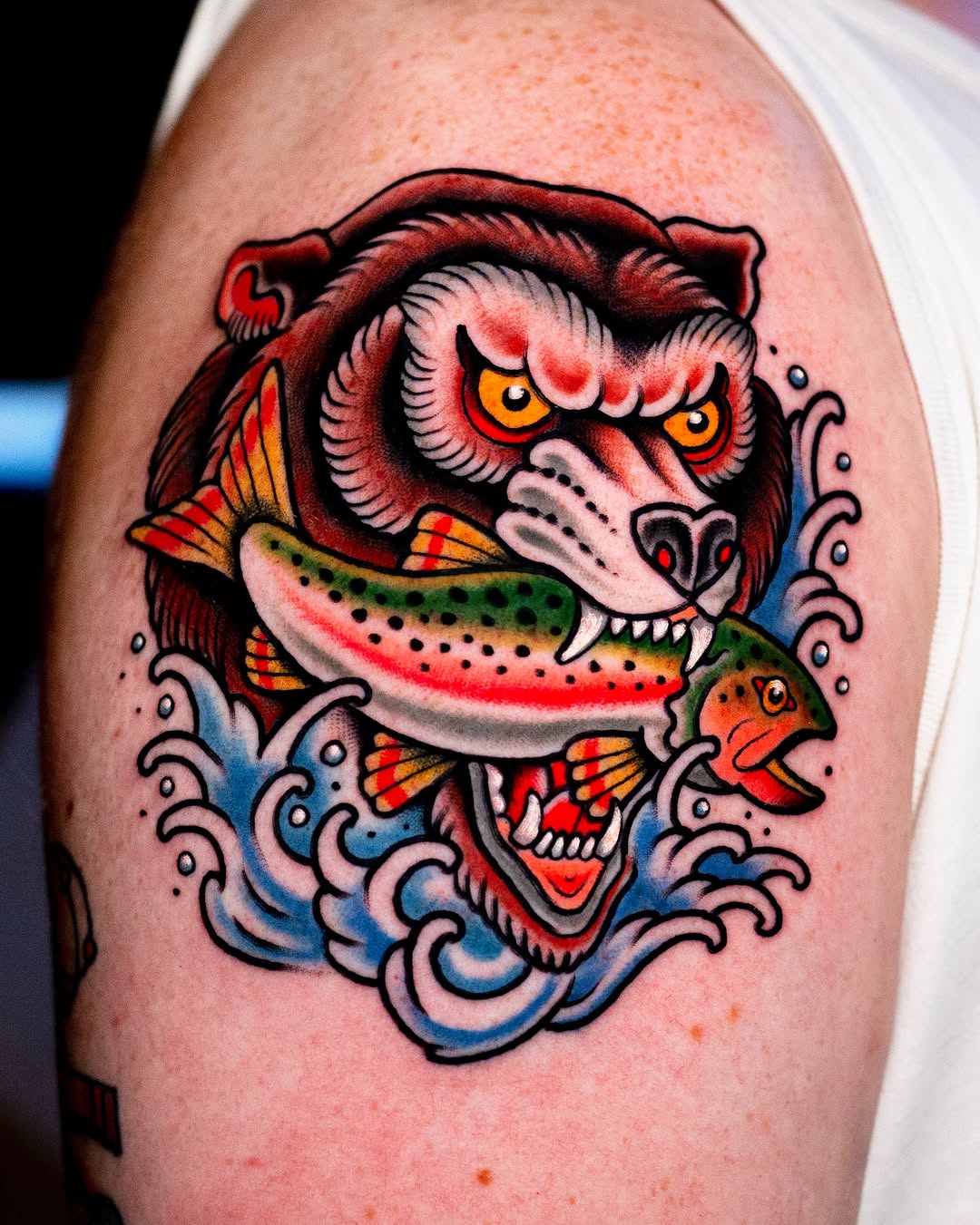 Tattoo by @miguelcomintattooer — american_traditional