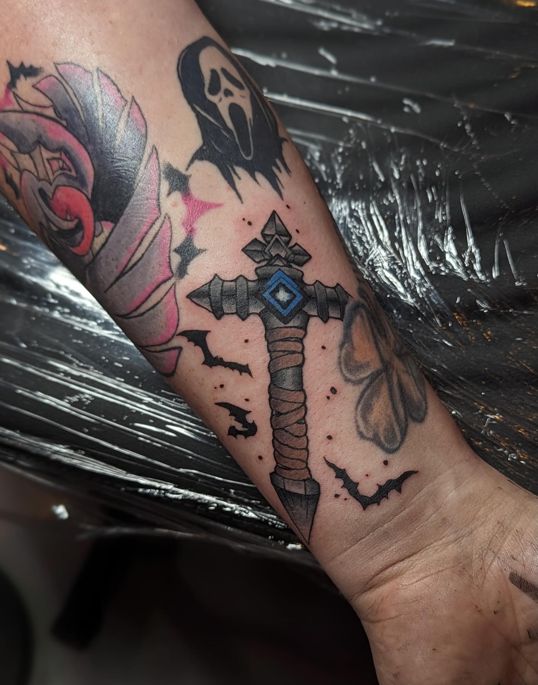 Tattoo by @oni.zenpai — black_and_grey