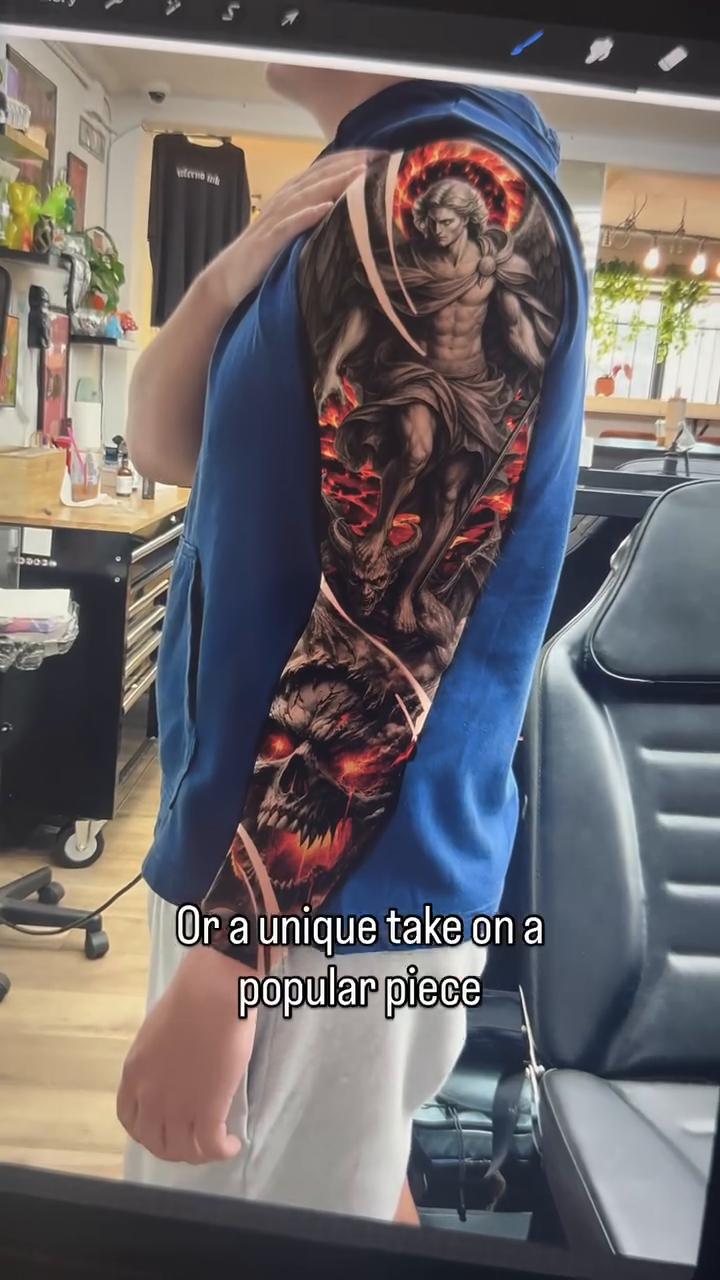 Tattoo by @tatsbyalia — realism, dark_realism