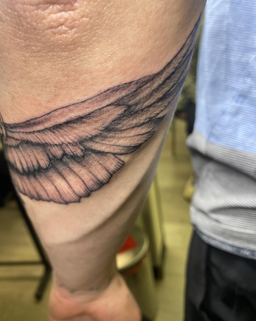 Tattoo by @babydolltats โ black_and_grey