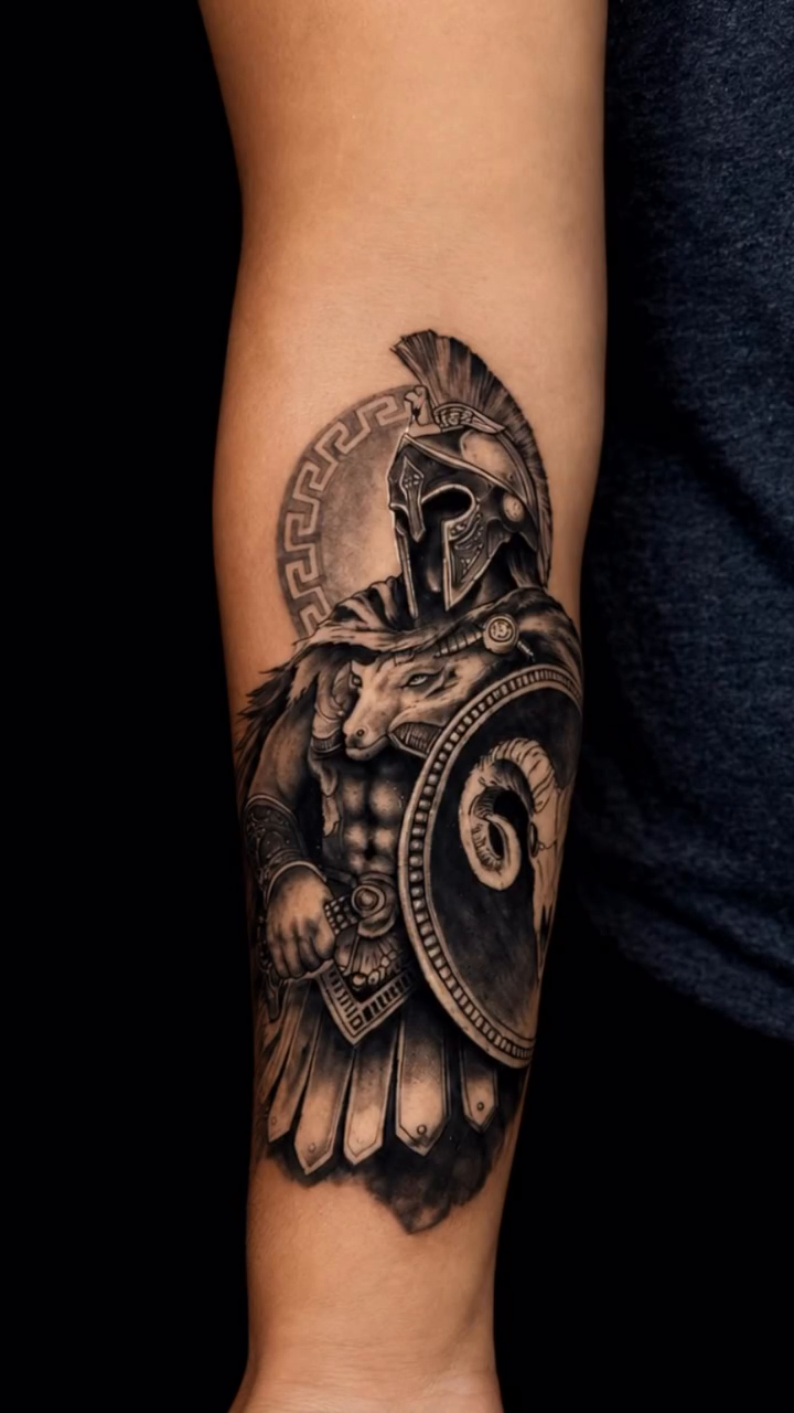 Tattoo by @joshmoontattoos โ realism, black_and_grey