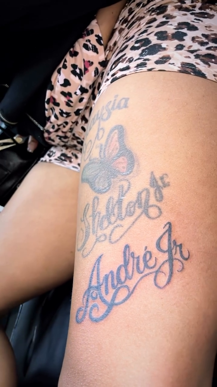 Tattoo by @armanee_ink — lettering_script, fine_line