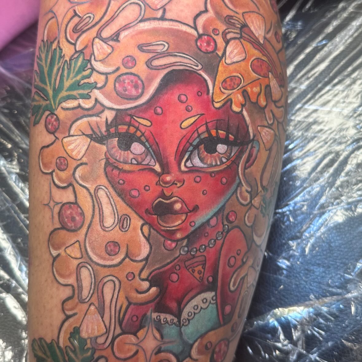 Tattoo by @paperairplanejane — new_school, illustrative