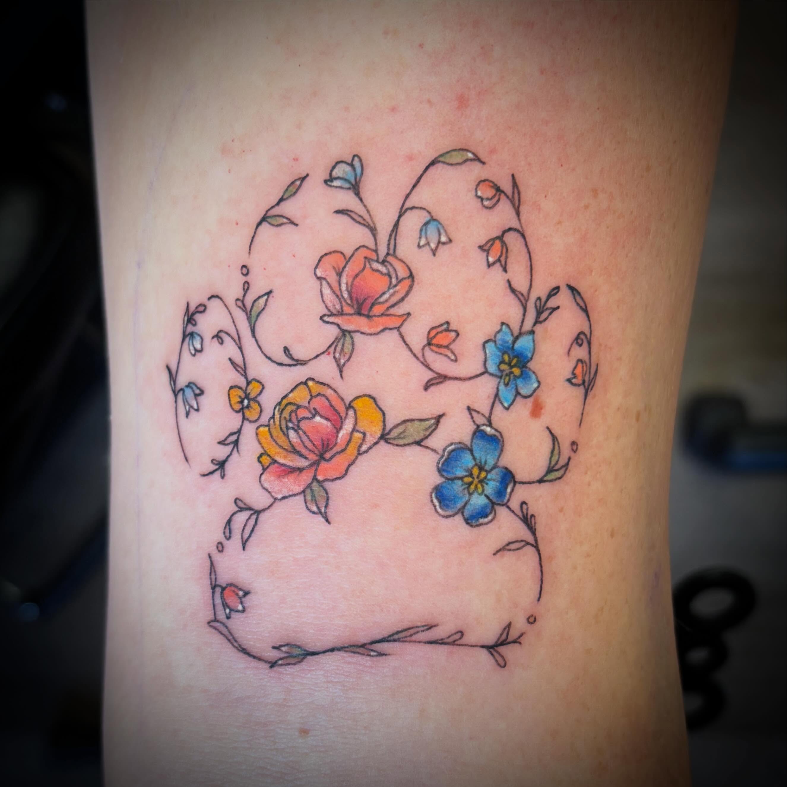 Tattoo by @tattoosby_becca — watercolor
