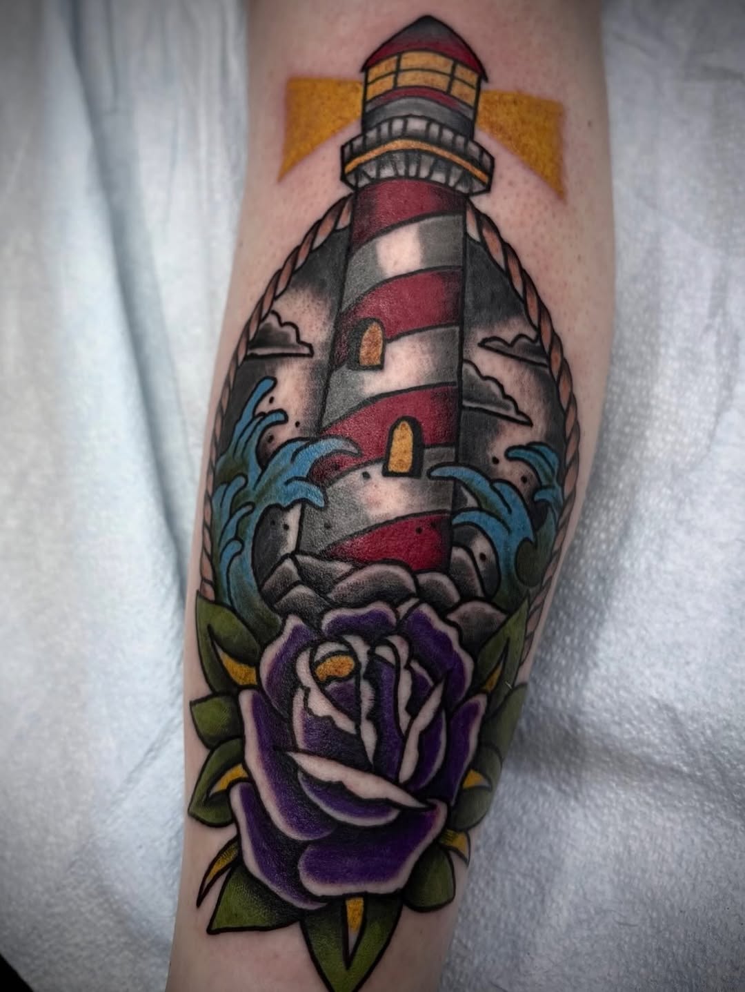 Tattoo by @gloomberrytattoos โ american_traditional