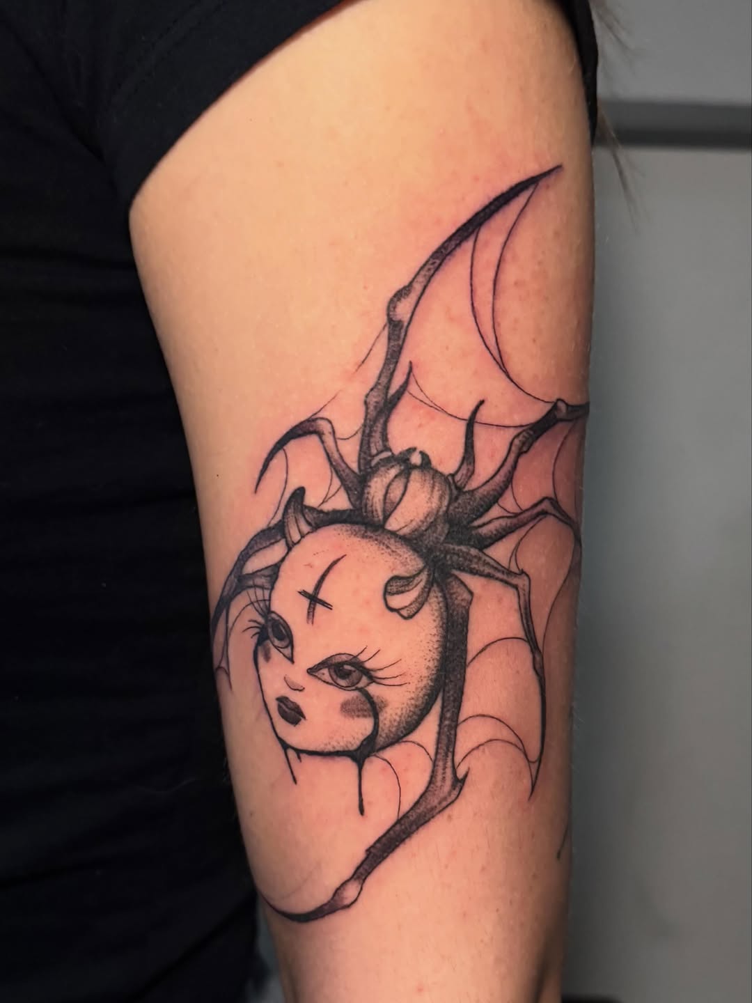Tattoo by @ink_by_bugg — dark_realism, blackwork