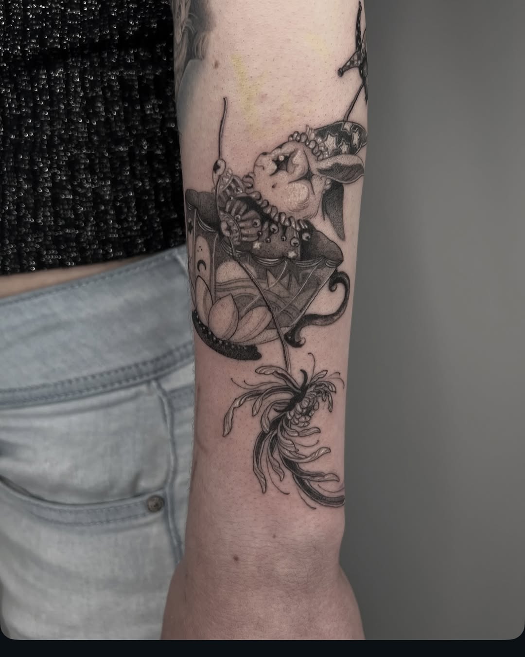 Tattoo by @amorfirme — black_and_grey, realism