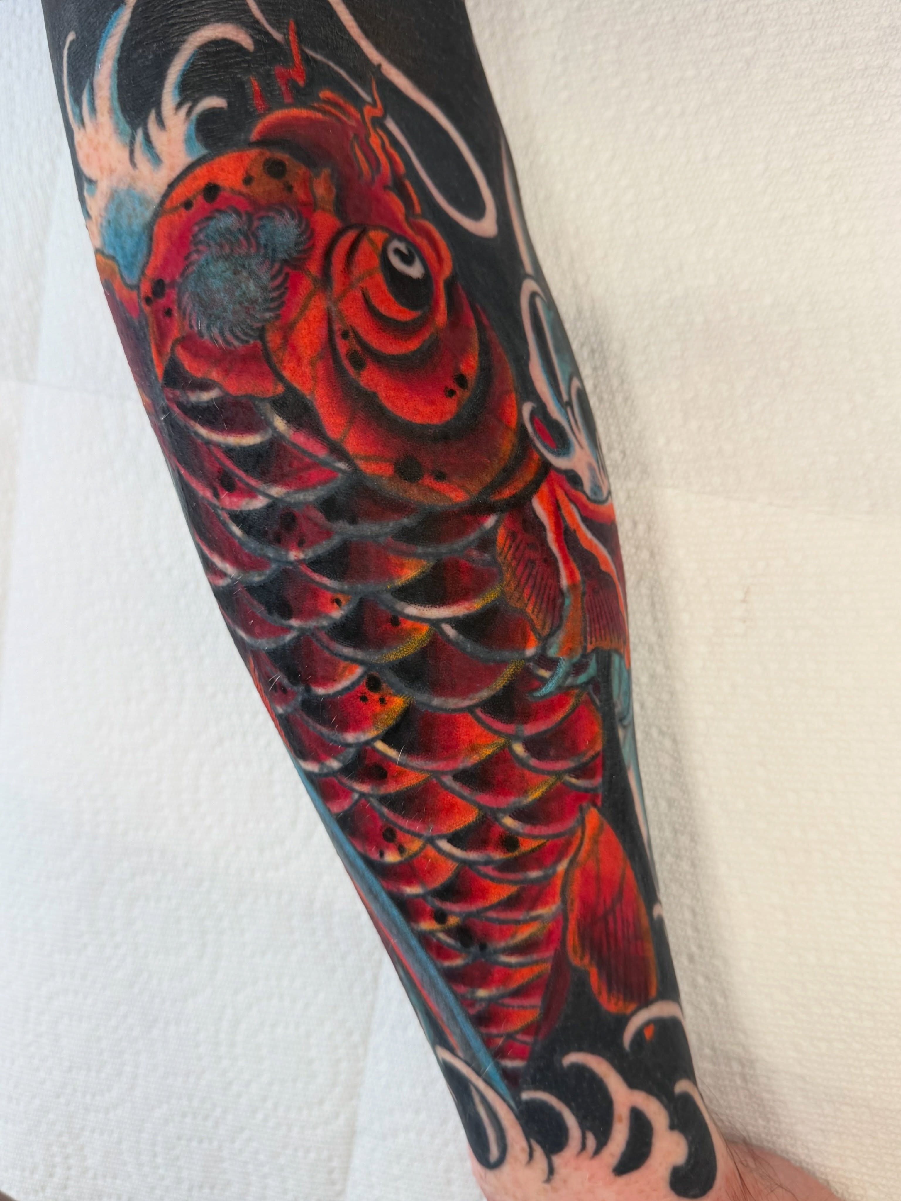 Tattoo by @afaulknertattoos — japanese_irezumi