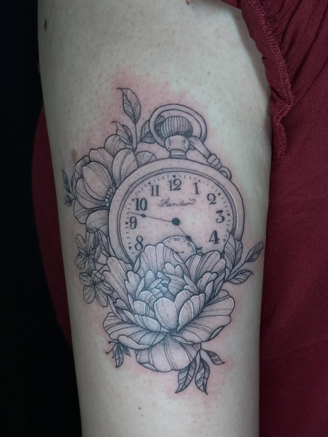 Tattoo by @inkbygoose — black_and_grey, realism