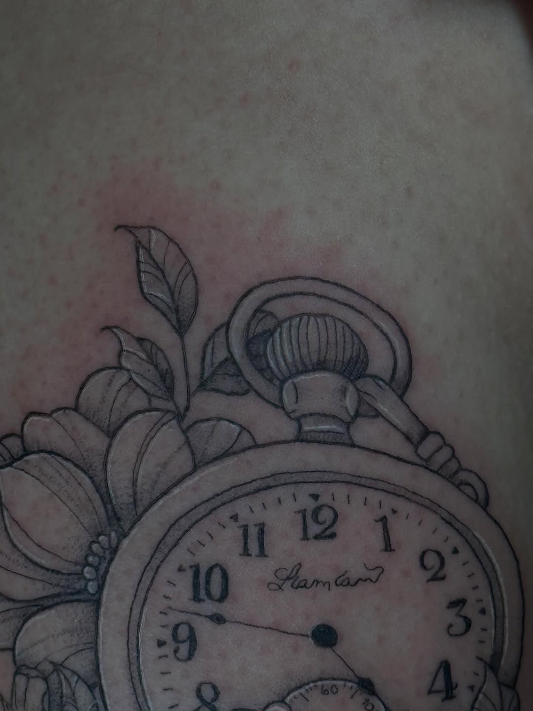 Tattoo by @inkbygoose — black_and_grey, realism