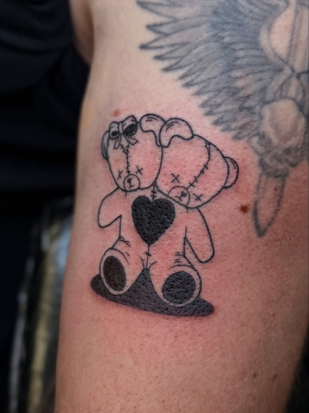 Tattoo by @instabullshit — black_and_grey, chicano