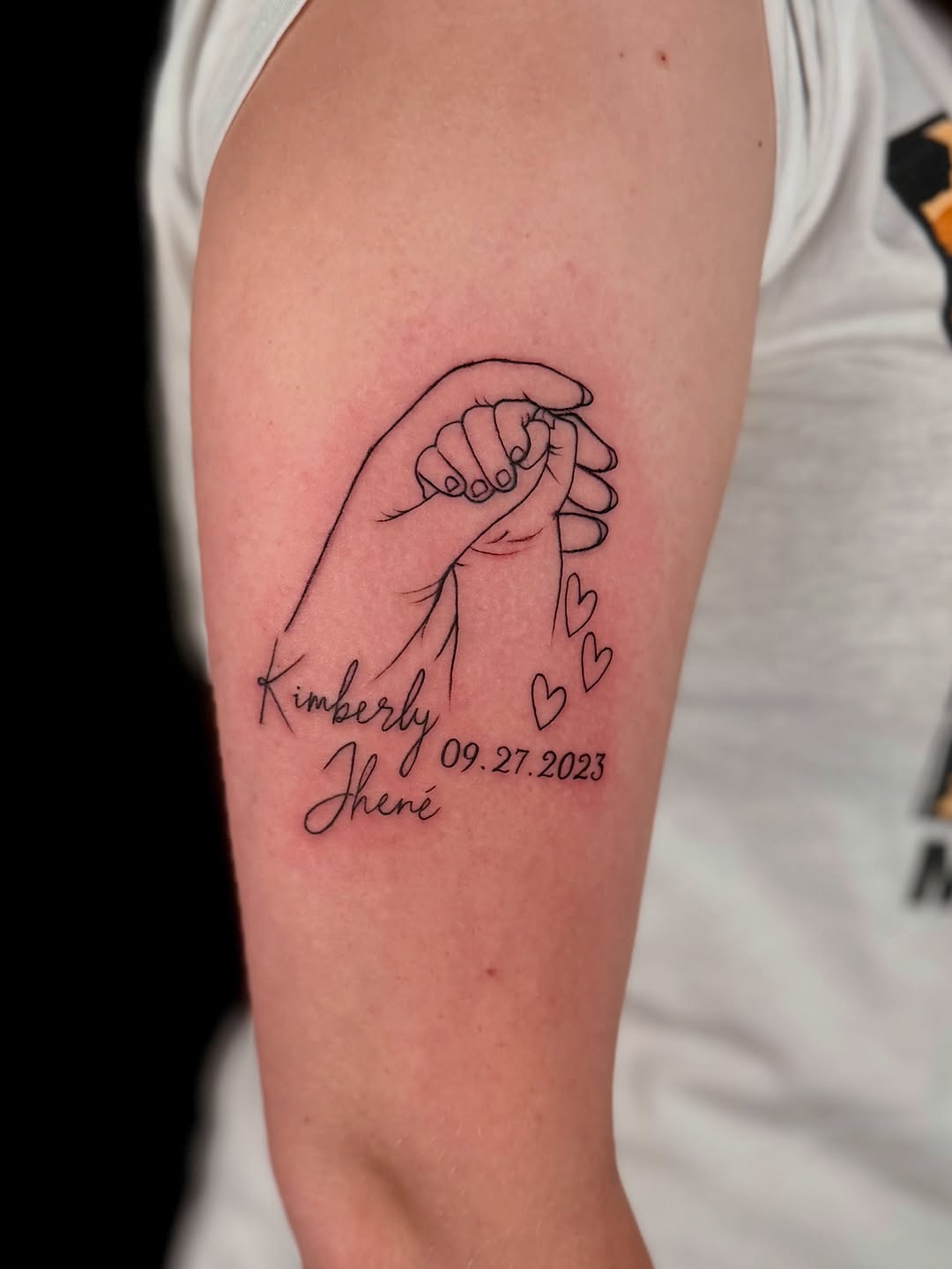 Tattoo by @instabullshit — lettering_script, fine_line