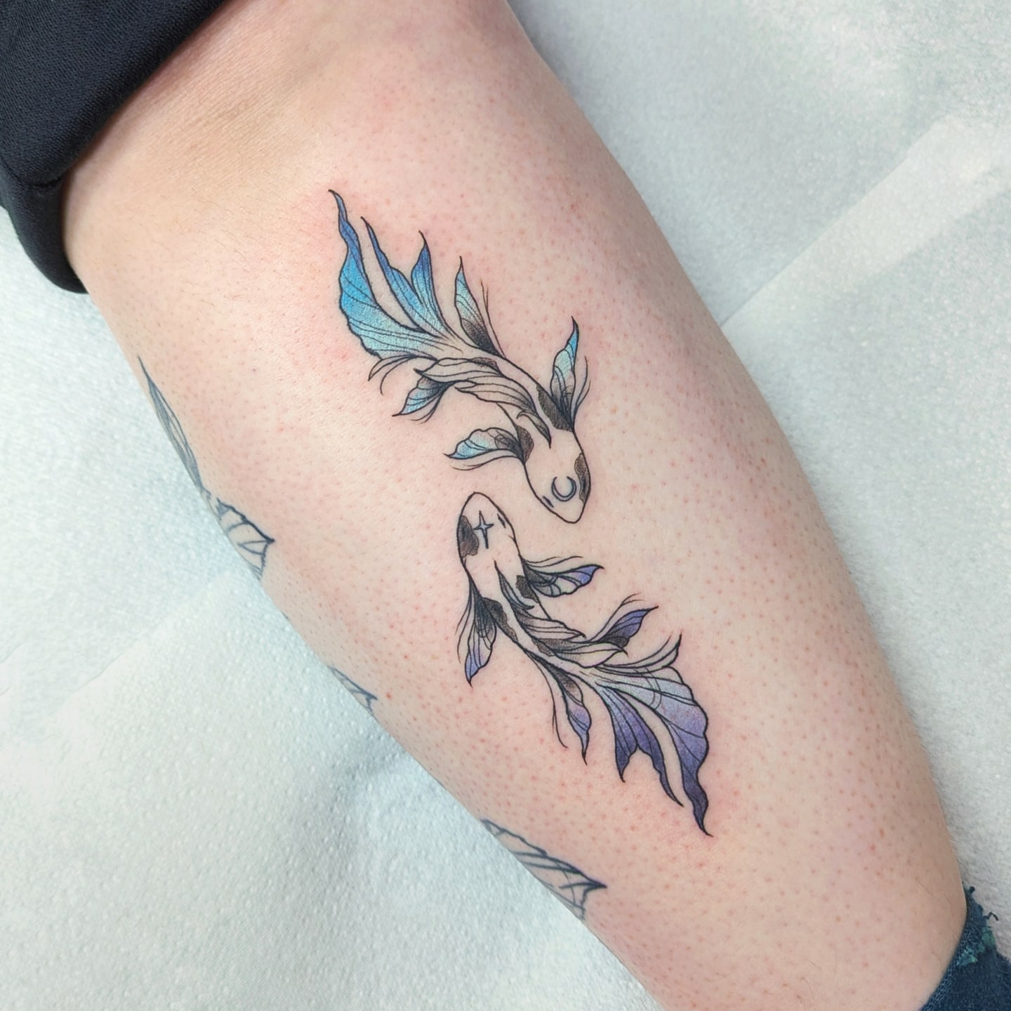 Tattoo by @the.craftcoven — dotwork, realism