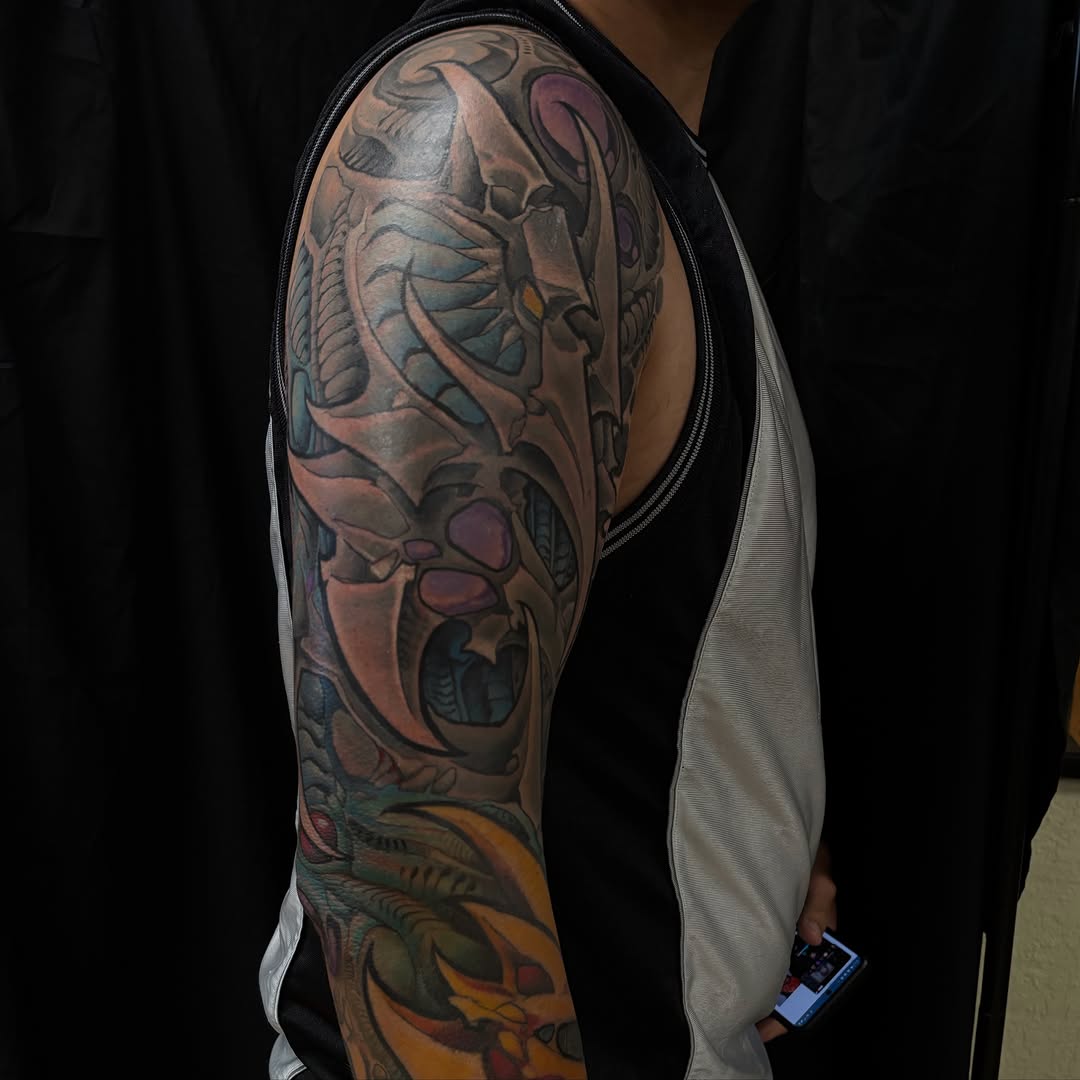 Tattoo by @musashi915 — realism, dark_realism