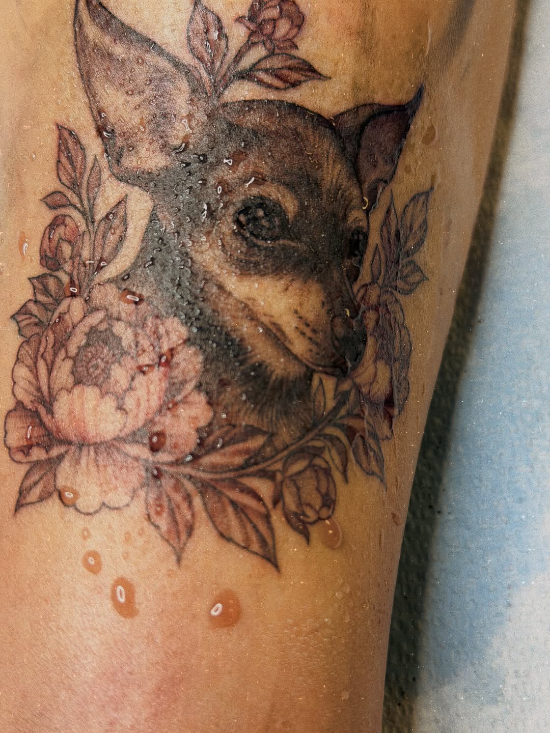 Tattoo by @melrosearttt — realism, black_and_grey