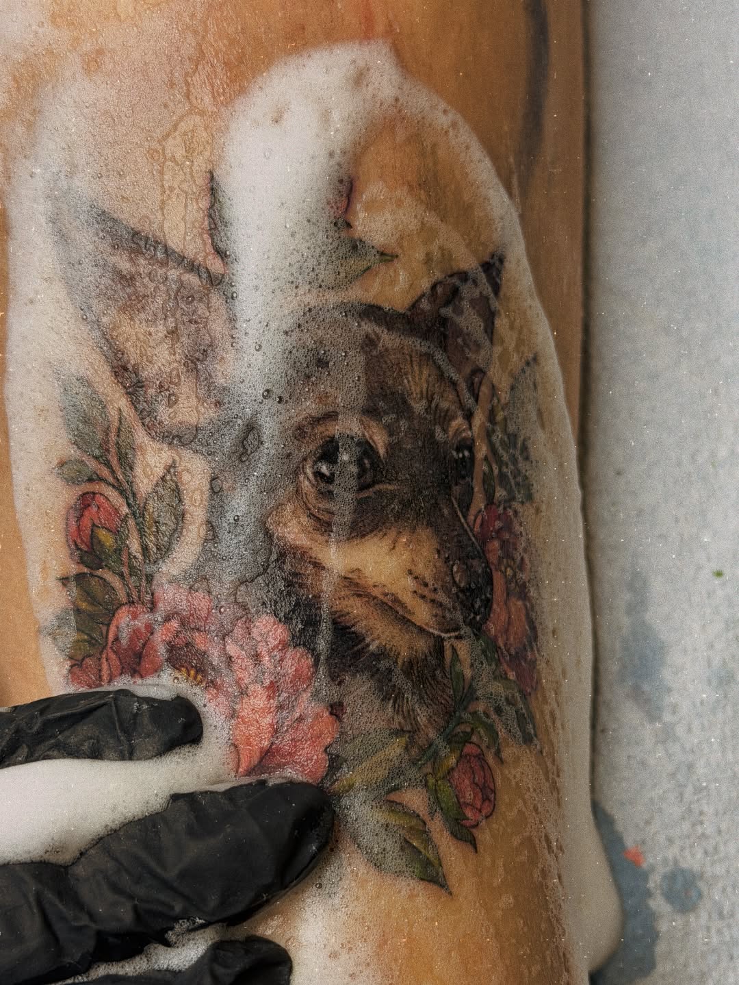 Tattoo by @melrosearttt — realism, fine_line