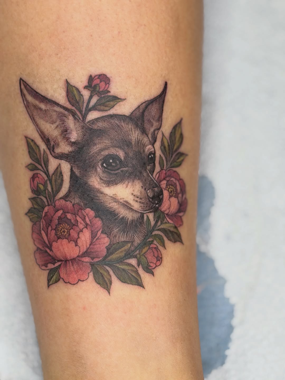 Tattoo by @melrosearttt — realism, fine_line
