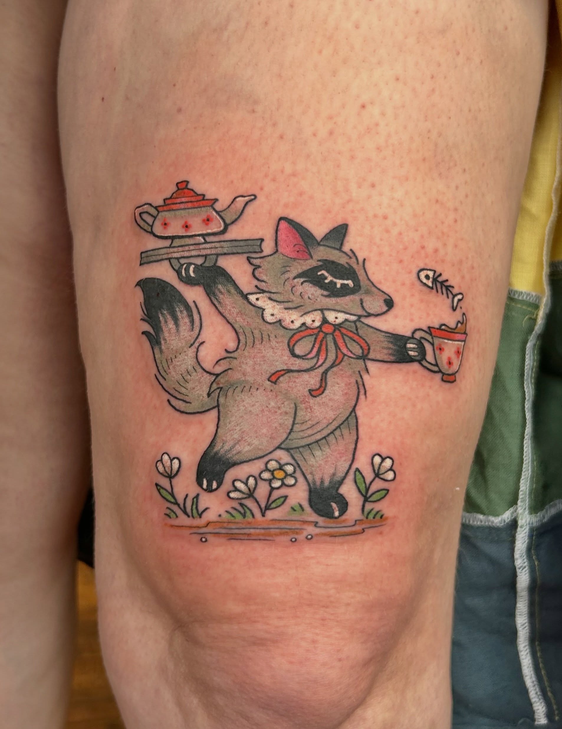 Tattoo by @sadiebartchtattoos — new_school, illustrative