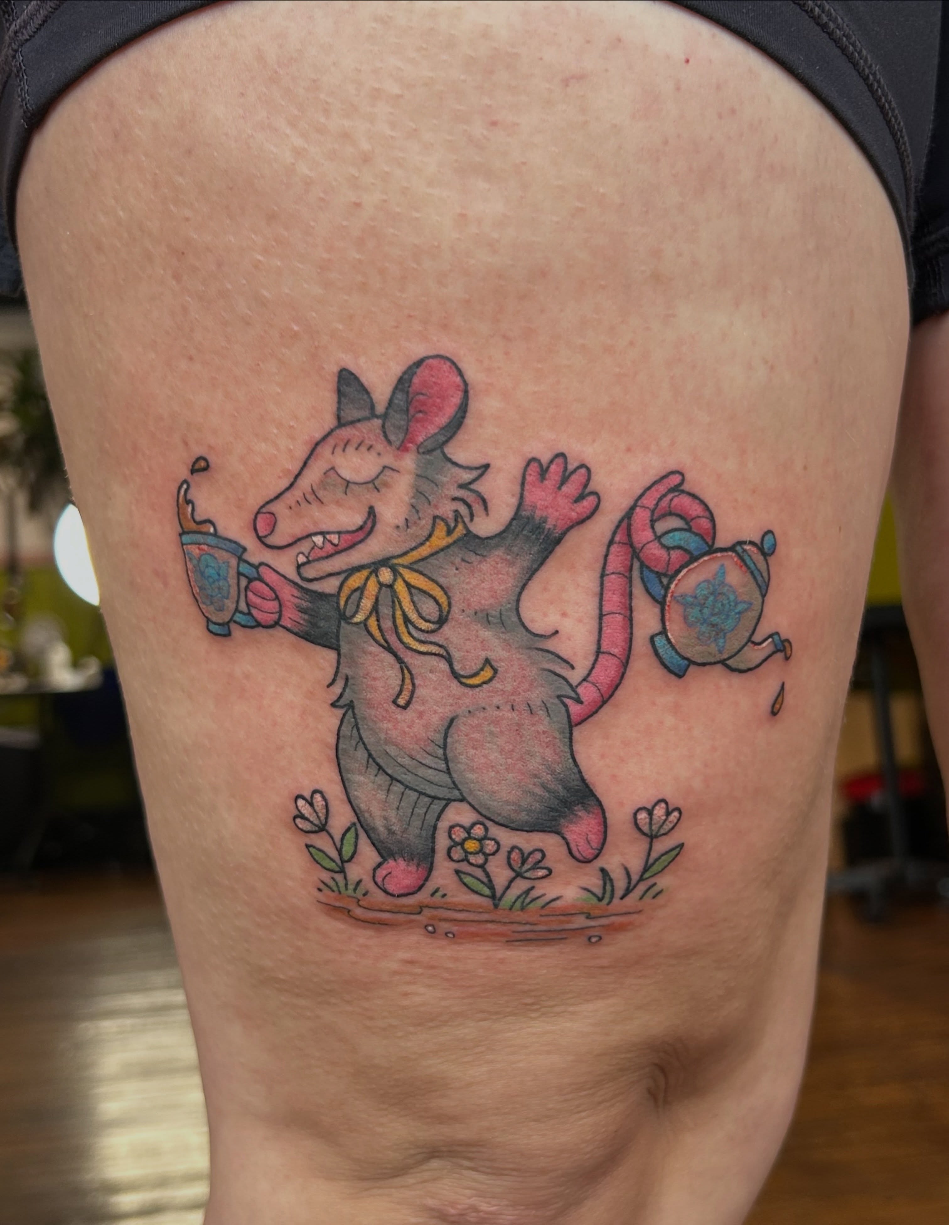 Tattoo by @sadiebartchtattoos — new_school, illustrative