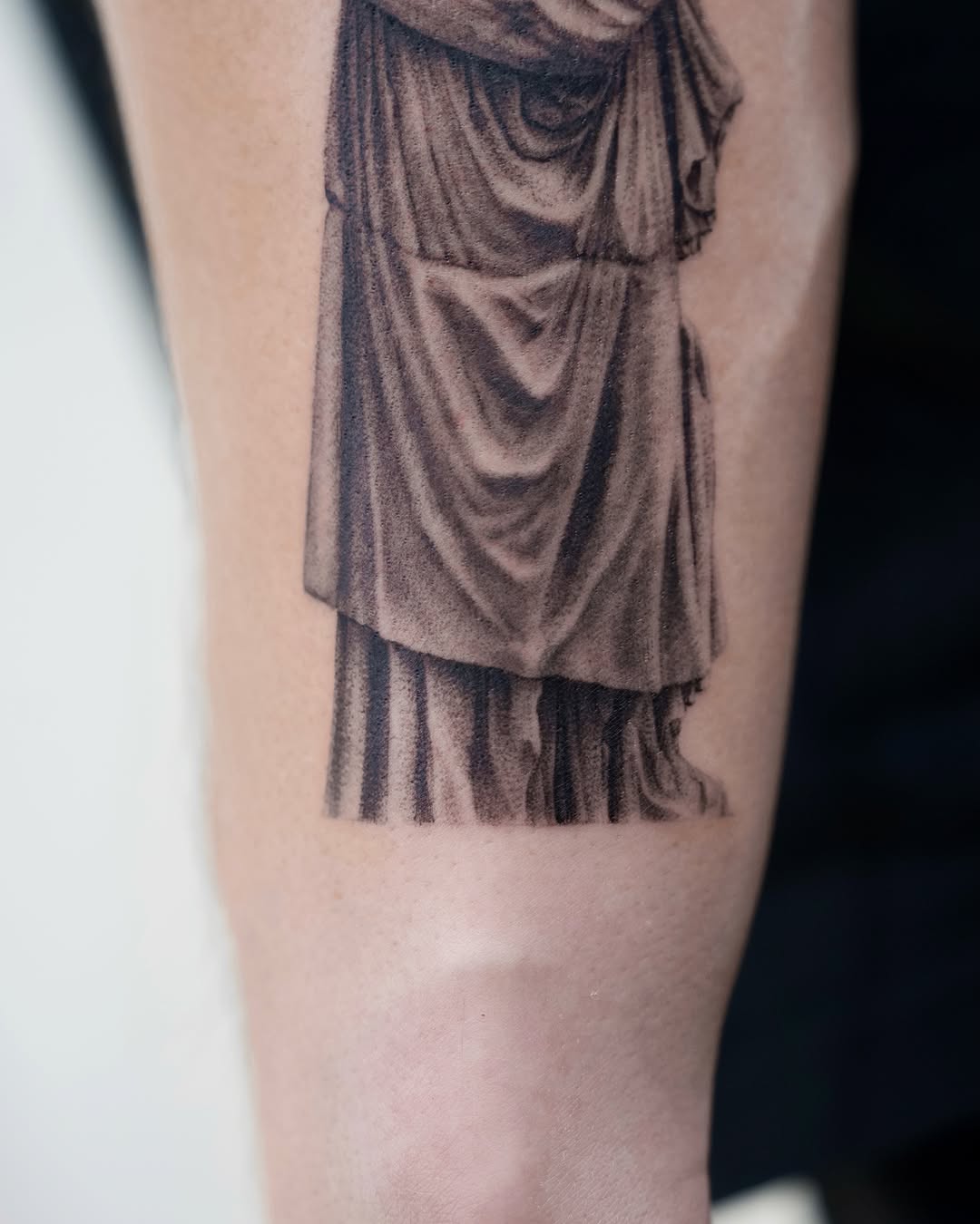 Tattoo by @modoink_reagan — realism, dotwork