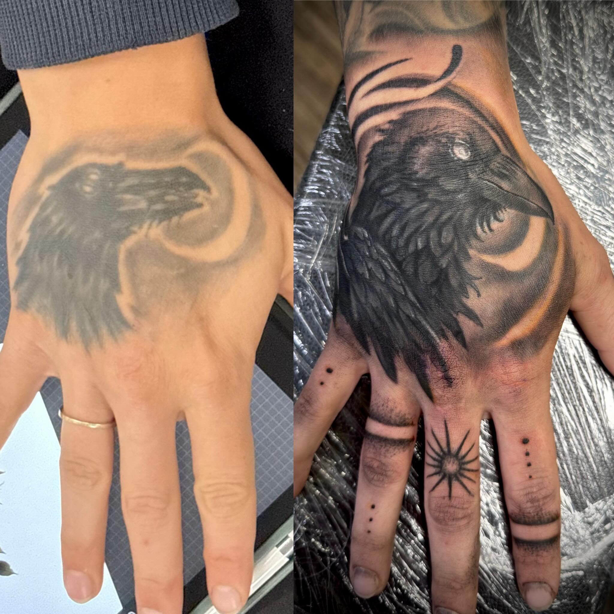 Tattoo by @fink_ink555 — black_and_grey, realism