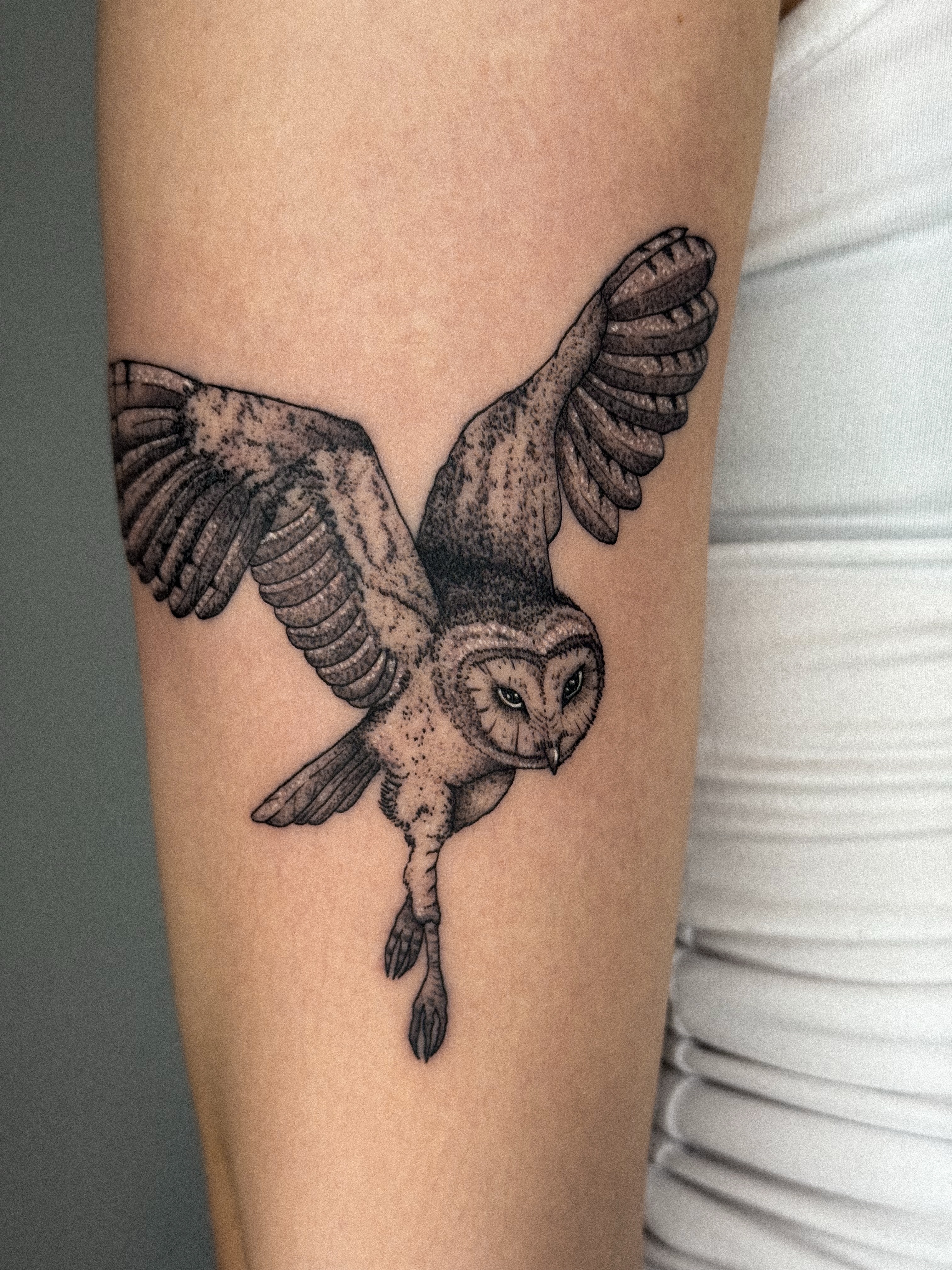 Tattoo by @tattoo.vancouver — dotwork