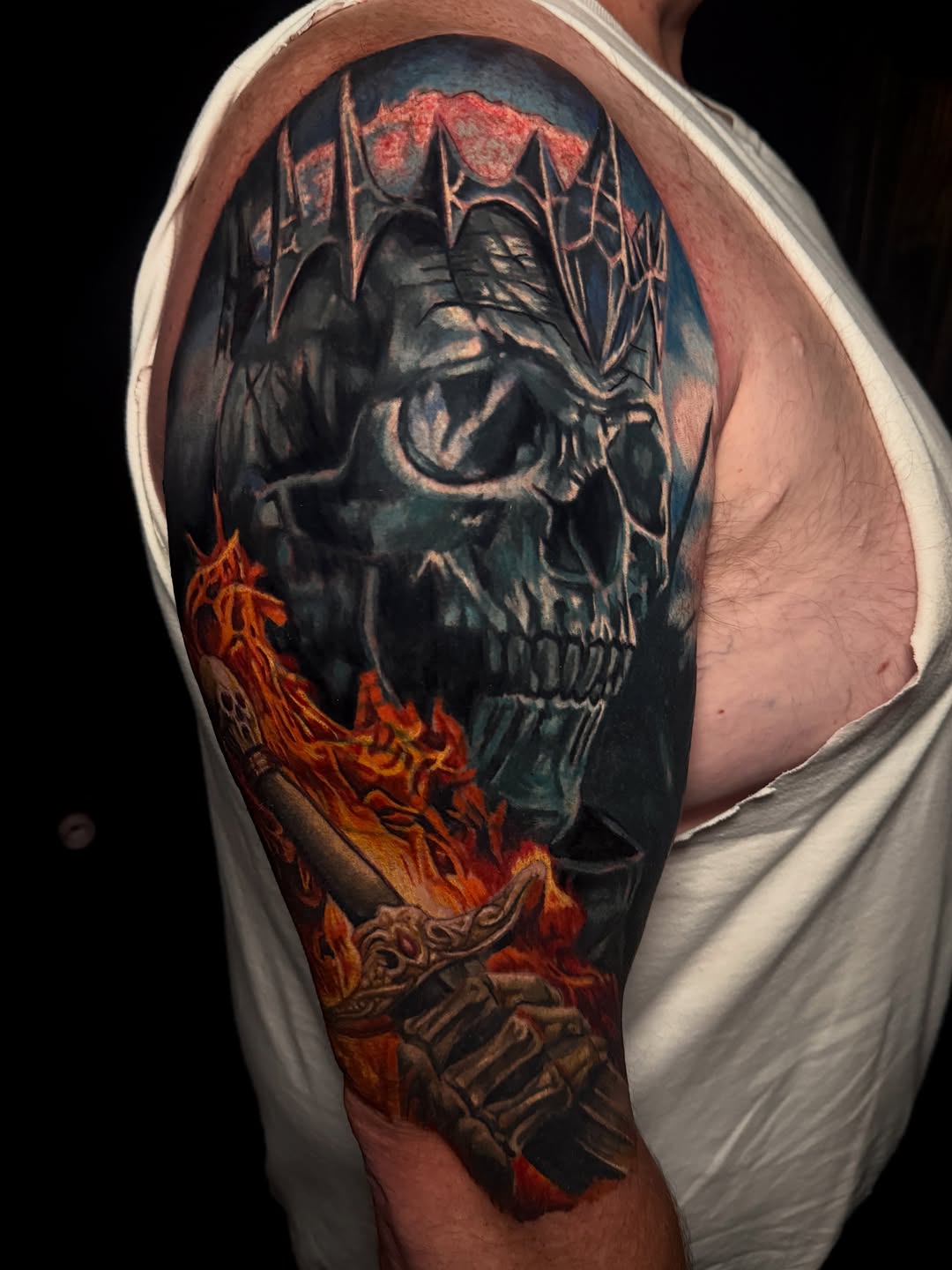 Tattoo by @scottyptattoos — realism, dark_realism