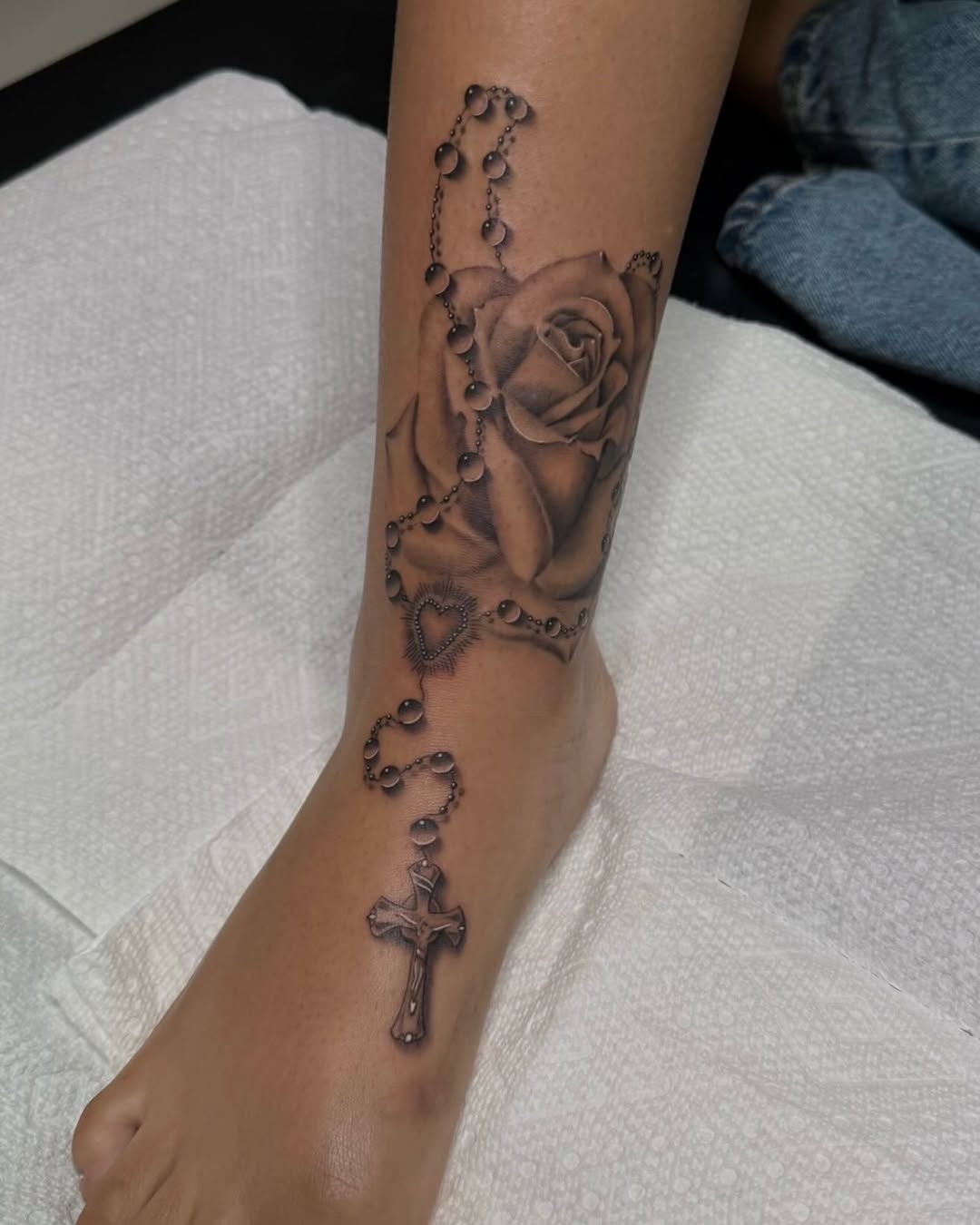 Tattoo by @artdenoche — realism, black_and_grey