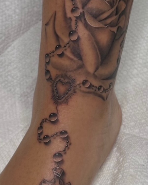 Tattoo by @artdenoche — realism, black_and_grey