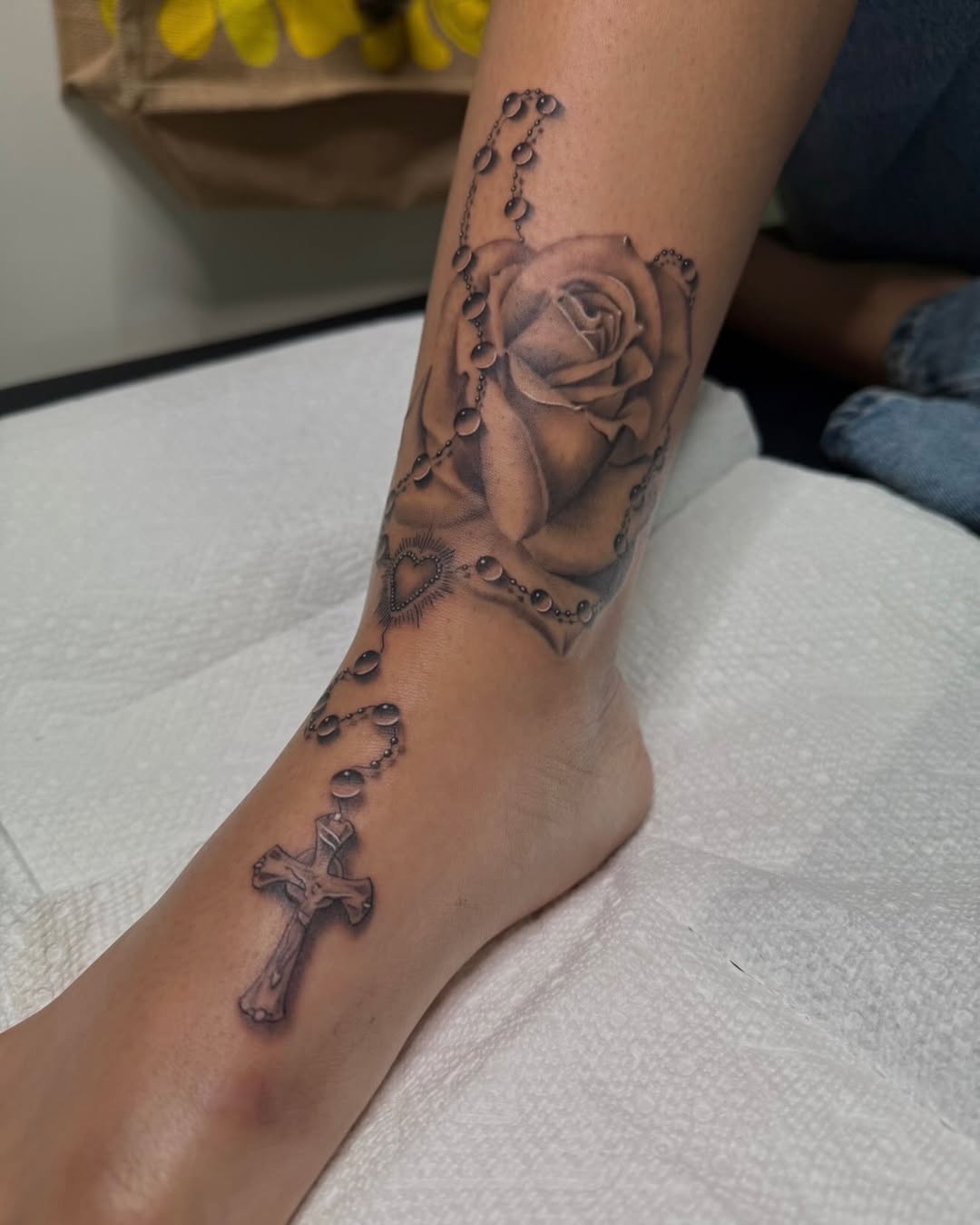 Tattoo by @artdenoche — realism, black_and_grey