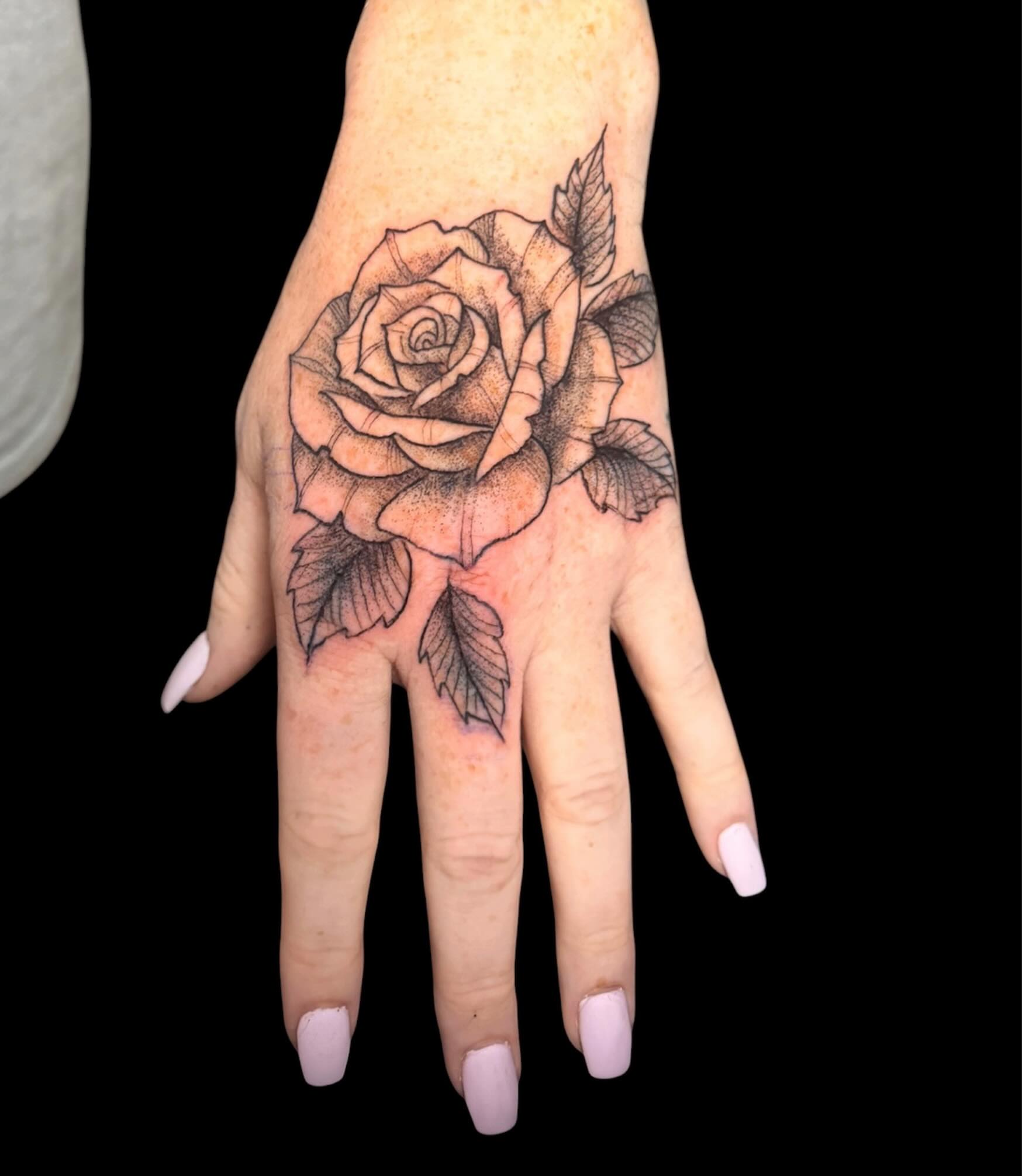 Tattoo by @gabby13tattoos — black_and_grey