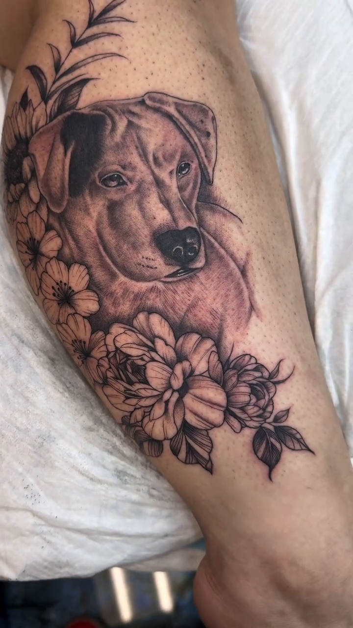 Tattoo by @chrispynotgrilled โ realism, black_and_grey