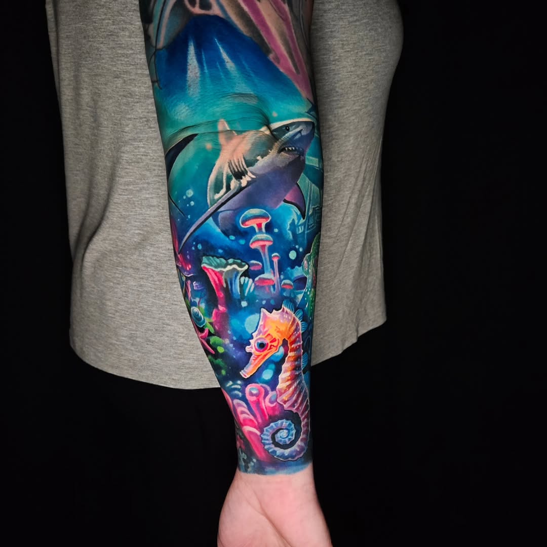 Tattoo by @tylermalek — realism, new_school