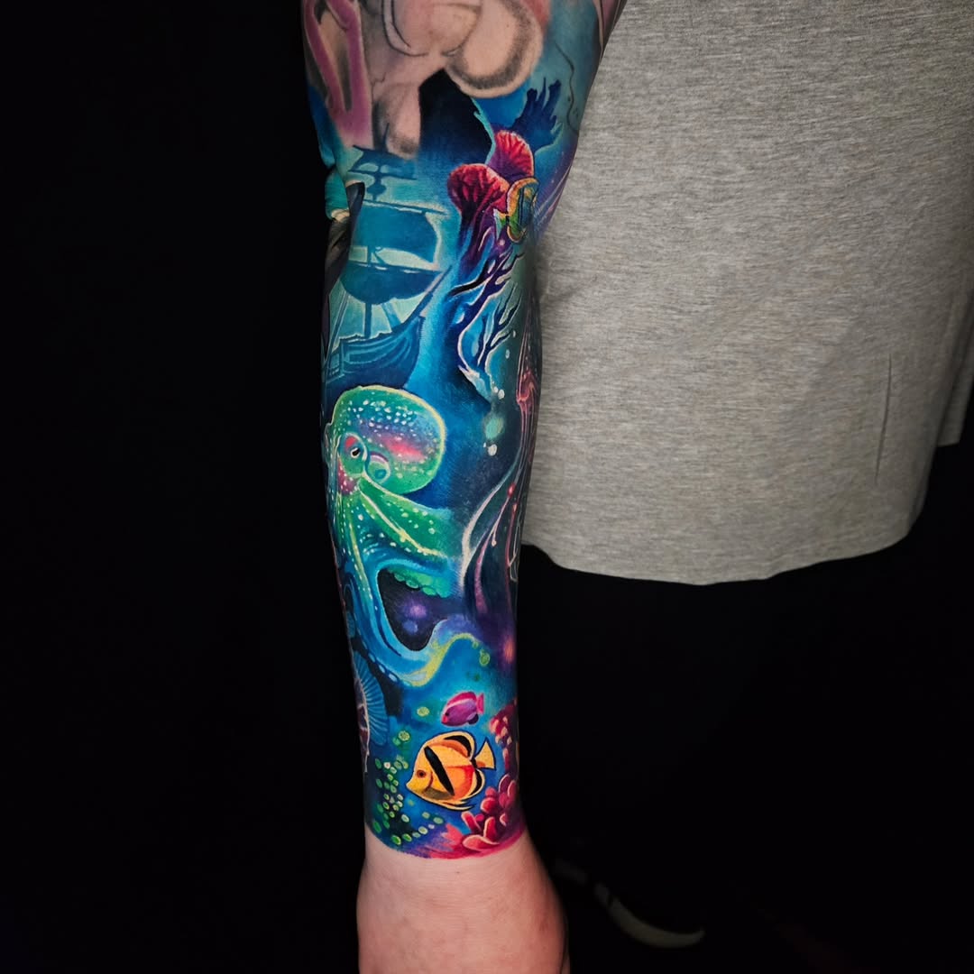 Tattoo by @tylermalek — realism, new_school
