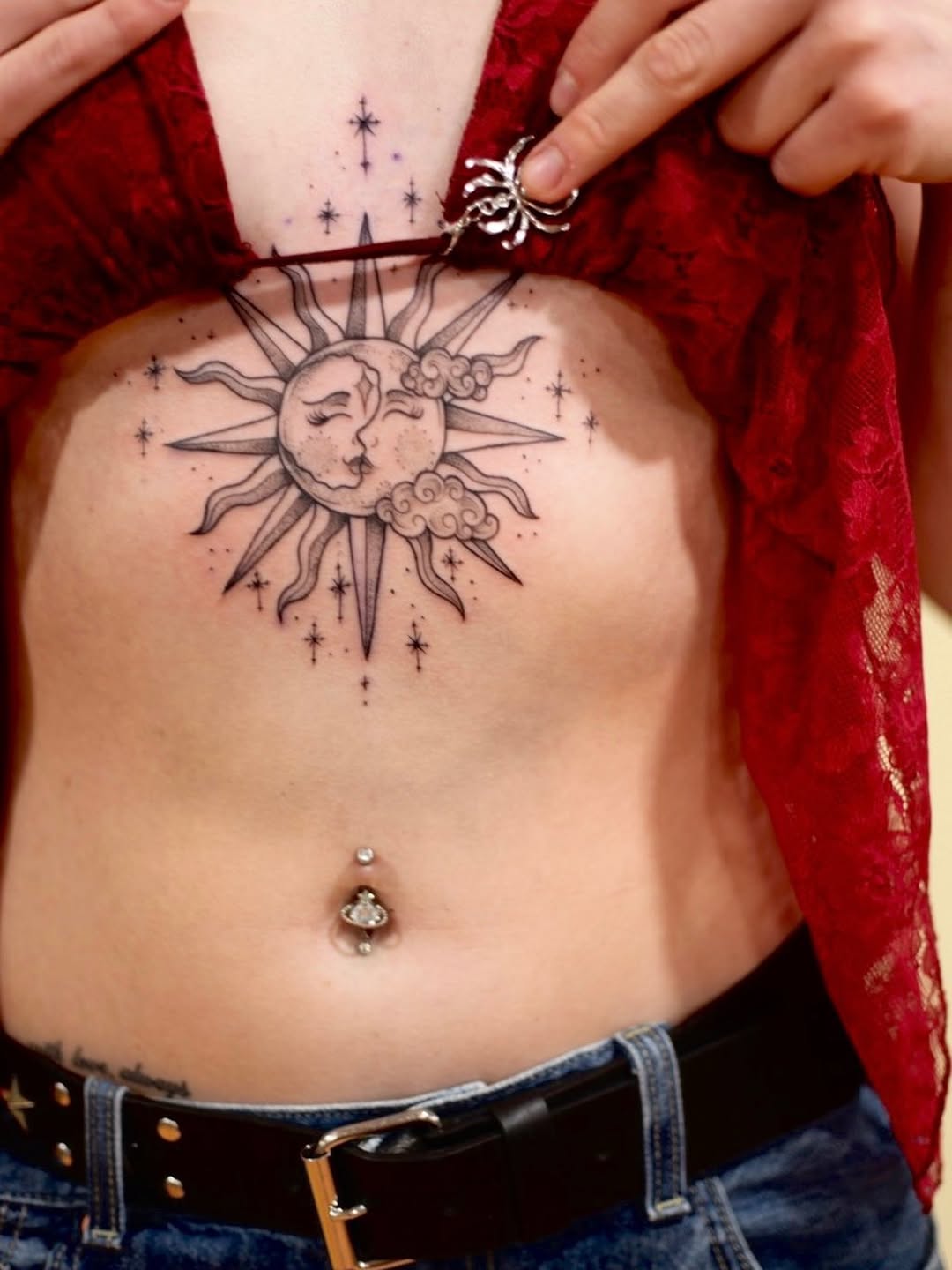 Tattoo by @mamaearthtone — fine_line, black_and_grey