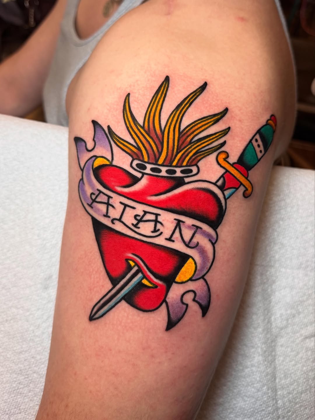 Tattoo by @floodrat — american_traditional