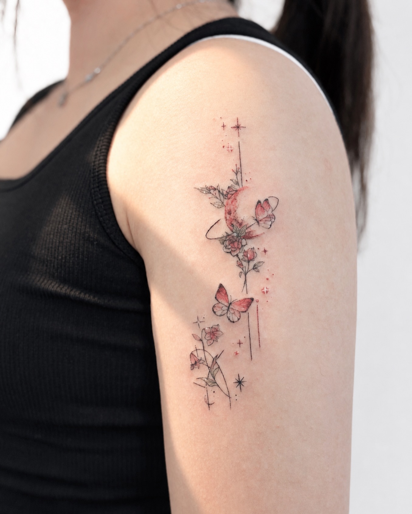 Tattoo by @morae_tattoo — watercolor, fine_line