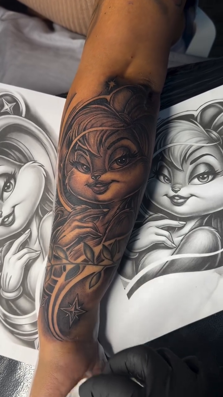 Tattoo by @tattoosbymyles — realism, black_and_grey